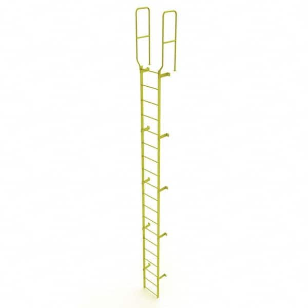 TRI-ARC - Rolling & Wall Mounted Ladders & Platforms Type: Fixed Ladder Style: Safety Cage - Makers Industrial Supply