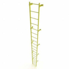 TRI-ARC - Rolling & Wall Mounted Ladders & Platforms Type: Fixed Ladder Style: Safety Cage - Makers Industrial Supply