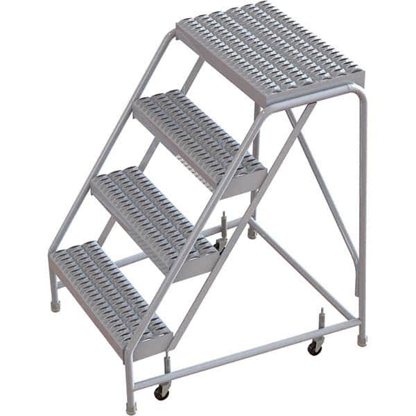 TRI-ARC - Rolling & Wall Mounted Ladders & Platforms Type: Rolling Warehouse Ladder Style: Rolling Safety Ladder - Makers Industrial Supply