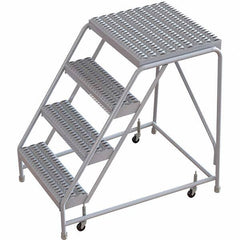 TRI-ARC - Rolling & Wall Mounted Ladders & Platforms Type: Rolling Warehouse Ladder Style: Rolling Safety Ladder - Makers Industrial Supply