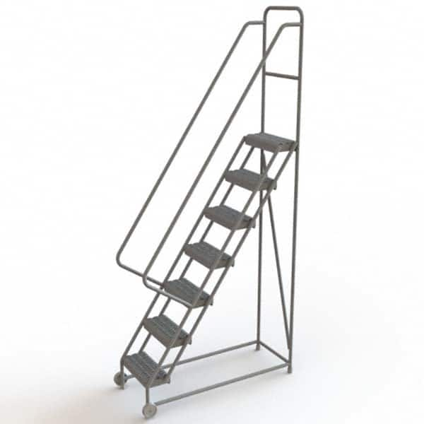 TRI-ARC - Rolling & Wall Mounted Ladders & Platforms Type: TiltNRoll Rolling Ladder Style: Tilt & Roll Safety Ladder - Makers Industrial Supply