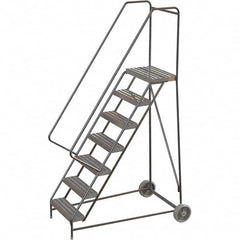 TRI-ARC - Rolling & Wall Mounted Ladders & Platforms Type: Rolling Warehouse Ladder Style: Rolling Safety Ladder - Makers Industrial Supply