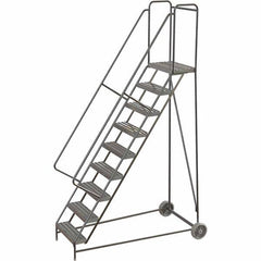 TRI-ARC - Rolling & Wall Mounted Ladders & Platforms Type: Rolling Warehouse Ladder Style: Rolling Safety Ladder - Makers Industrial Supply