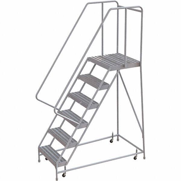 TRI-ARC - Rolling & Wall Mounted Ladders & Platforms Type: Rolling Warehouse Ladder Style: Rolling Safety Ladder - Makers Industrial Supply