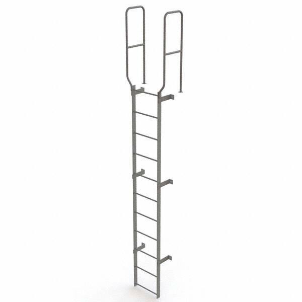 TRI-ARC - Rolling & Wall Mounted Ladders & Platforms Type: Fixed Ladder Style: Safety Cage - Makers Industrial Supply