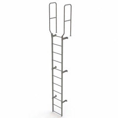 TRI-ARC - Rolling & Wall Mounted Ladders & Platforms Type: Fixed Ladder Style: Safety Cage - Makers Industrial Supply