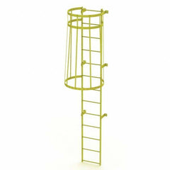 TRI-ARC - Rolling & Wall Mounted Ladders & Platforms Type: Fixed Ladder Style: Safety Cage - Makers Industrial Supply