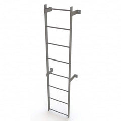 TRI-ARC - Rolling & Wall Mounted Ladders & Platforms Type: Fixed Ladder Style: Safety Cage - Makers Industrial Supply