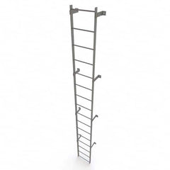 TRI-ARC - Rolling & Wall Mounted Ladders & Platforms Type: Fixed Ladder Style: Safety Cage - Makers Industrial Supply