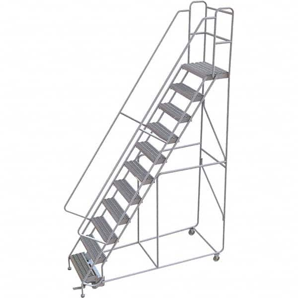 TRI-ARC - Rolling & Wall Mounted Ladders & Platforms Type: Rolling Warehouse Ladder Style: Rolling Safety Ladder - Makers Industrial Supply