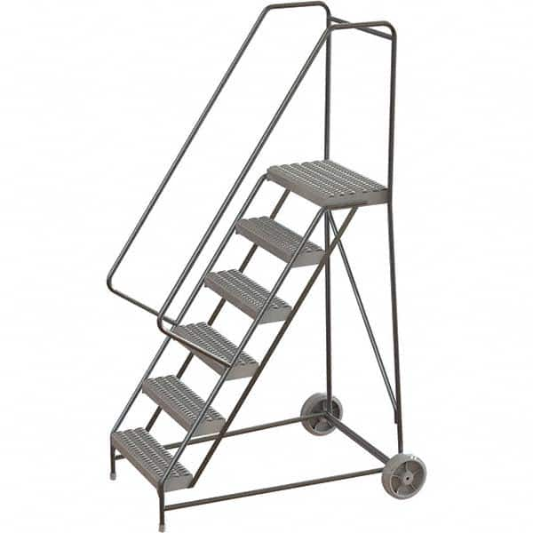 TRI-ARC - Rolling & Wall Mounted Ladders & Platforms Type: Rolling Warehouse Ladder Style: Rolling Safety Ladder - Makers Industrial Supply