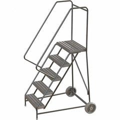 TRI-ARC - Rolling & Wall Mounted Ladders & Platforms Type: Rolling Warehouse Ladder Style: Rolling Safety Ladder - Makers Industrial Supply