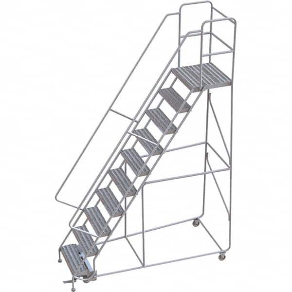 TRI-ARC - Rolling & Wall Mounted Ladders & Platforms Type: Rolling Warehouse Ladder Style: Rolling Safety Ladder - Makers Industrial Supply