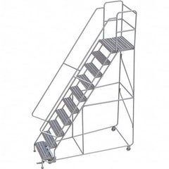 TRI-ARC - Rolling & Wall Mounted Ladders & Platforms Type: Rolling Warehouse Ladder Style: Rolling Safety Ladder - Makers Industrial Supply