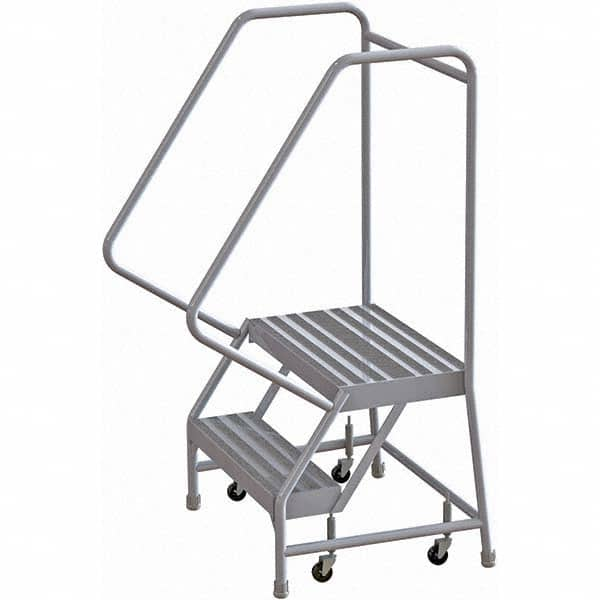 TRI-ARC - Rolling & Wall Mounted Ladders & Platforms Type: Rolling Warehouse Ladder Style: Rolling Safety Ladder - Makers Industrial Supply