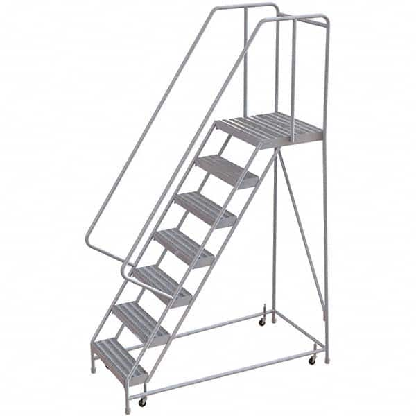 TRI-ARC - Rolling & Wall Mounted Ladders & Platforms Type: Rolling Warehouse Ladder Style: Rolling Safety Ladder - Makers Industrial Supply