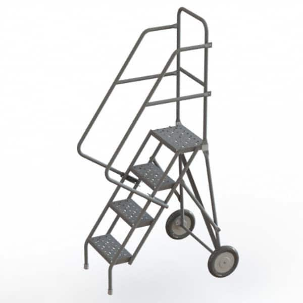 TRI-ARC - Rolling & Wall Mounted Ladders & Platforms Type: Rolling Style: Rolling Platform Ladder - Makers Industrial Supply