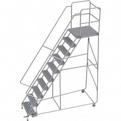 TRI-ARC - Rolling & Wall Mounted Ladders & Platforms Type: Rolling Warehouse Ladder Style: Rolling Safety Ladder - Makers Industrial Supply