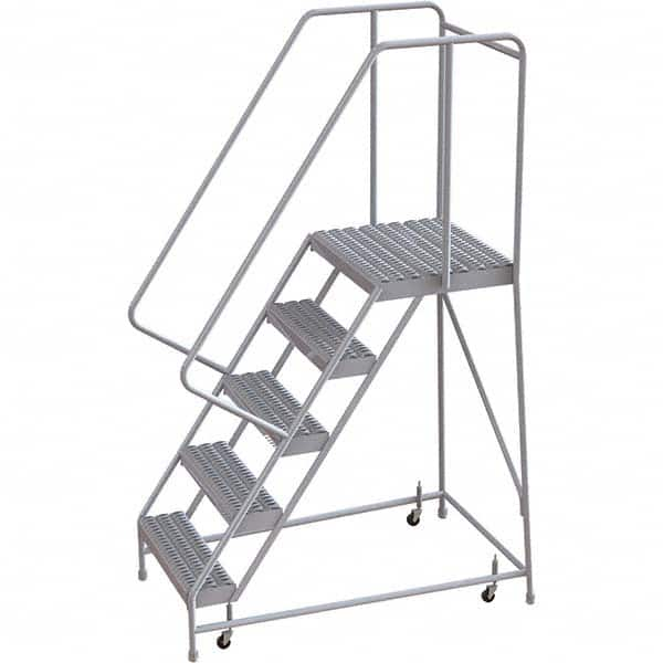 TRI-ARC - Rolling & Wall Mounted Ladders & Platforms Type: Rolling Warehouse Ladder Style: Rolling Safety Ladder - Makers Industrial Supply