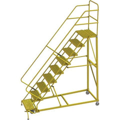 TRI-ARC - Rolling & Wall Mounted Ladders & Platforms Type: Stairway Slope Ladder Style: Forward Descent 50 Degree Incline - Makers Industrial Supply