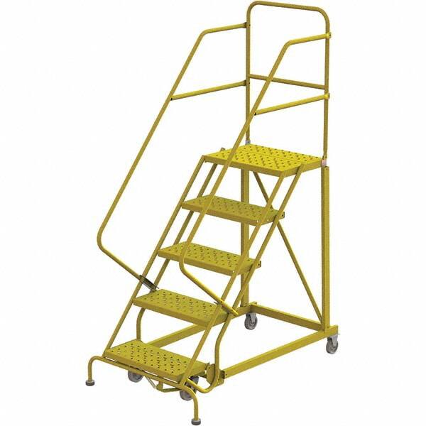 TRI-ARC - Rolling & Wall Mounted Ladders & Platforms Type: Stairway Slope Ladder Style: Forward Descent 50 Degree Incline - Makers Industrial Supply