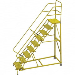 TRI-ARC - Rolling & Wall Mounted Ladders & Platforms Type: Stairway Slope Ladder Style: Forward Descent 50 Degree Incline - Makers Industrial Supply