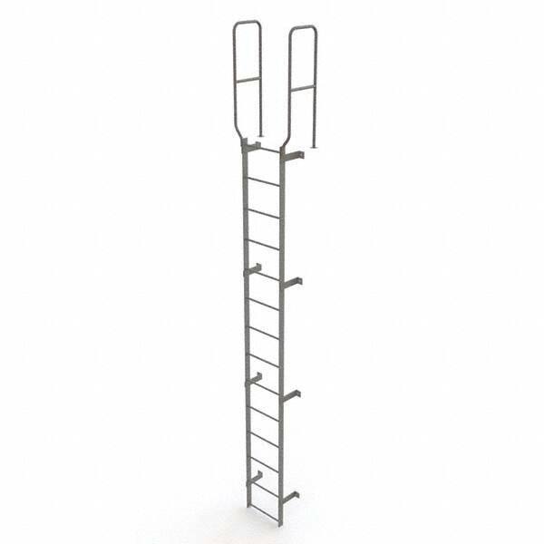 TRI-ARC - Rolling & Wall Mounted Ladders & Platforms Type: Fixed Ladder Style: Safety Cage - Makers Industrial Supply