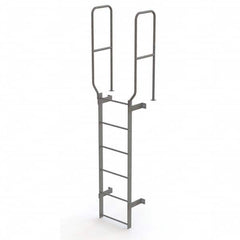 TRI-ARC - Rolling & Wall Mounted Ladders & Platforms Type: Fixed Ladder Style: Safety Cage - Makers Industrial Supply