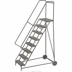 TRI-ARC - Rolling & Wall Mounted Ladders & Platforms Type: Rolling Warehouse Ladder Style: Rolling Safety Ladder - Makers Industrial Supply