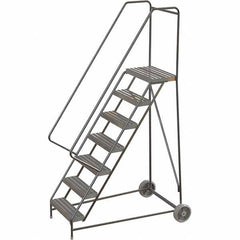 TRI-ARC - Rolling & Wall Mounted Ladders & Platforms Type: Rolling Warehouse Ladder Style: Rolling Safety Ladder - Makers Industrial Supply