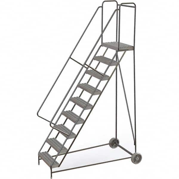 TRI-ARC - Rolling & Wall Mounted Ladders & Platforms Type: Rolling Warehouse Ladder Style: Rolling Safety Ladder - Makers Industrial Supply