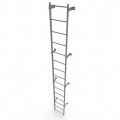 TRI-ARC - Rolling & Wall Mounted Ladders & Platforms Type: Fixed Ladder Style: Safety Cage - Makers Industrial Supply