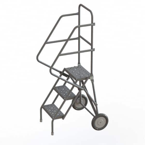 TRI-ARC - Rolling & Wall Mounted Ladders & Platforms Type: Rolling Style: Rolling Platform Ladder - Makers Industrial Supply