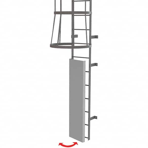 TRI-ARC - Ladder Accessories Type: Door For Use With: Tri-Arc Fixed Gray Steel Ladders - Makers Industrial Supply