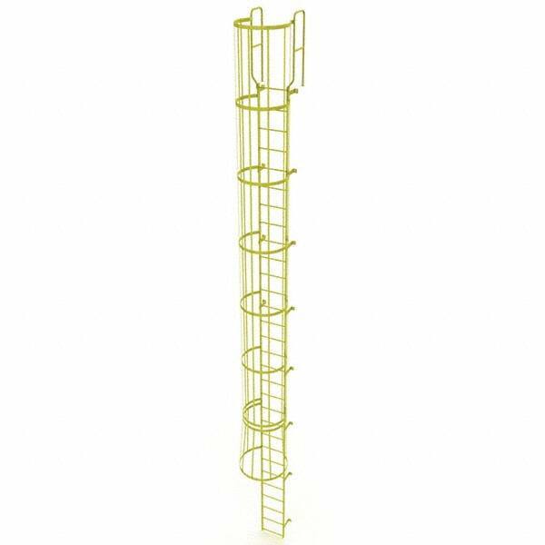 TRI-ARC - Rolling & Wall Mounted Ladders & Platforms Type: Fixed Ladder Style: Safety Cage - Makers Industrial Supply