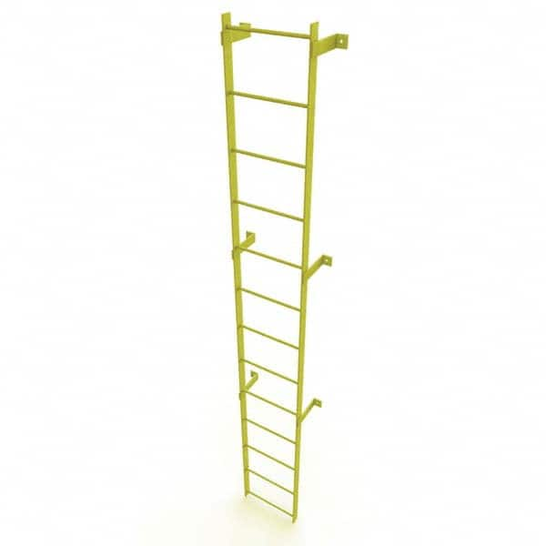 TRI-ARC - Rolling & Wall Mounted Ladders & Platforms Type: Fixed Ladder Style: Safety Cage - Makers Industrial Supply