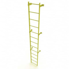 TRI-ARC - Rolling & Wall Mounted Ladders & Platforms Type: Fixed Ladder Style: Safety Cage - Makers Industrial Supply