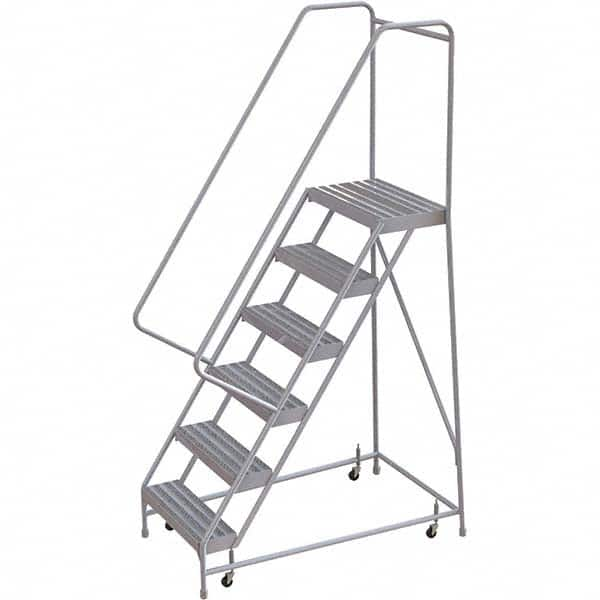 TRI-ARC - Rolling & Wall Mounted Ladders & Platforms Type: Rolling Warehouse Ladder Style: Rolling Safety Ladder - Makers Industrial Supply