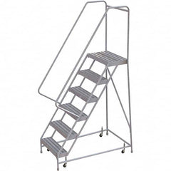 TRI-ARC - Rolling & Wall Mounted Ladders & Platforms Type: Rolling Warehouse Ladder Style: Rolling Safety Ladder - Makers Industrial Supply