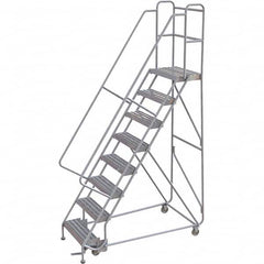 TRI-ARC - Rolling & Wall Mounted Ladders & Platforms Type: Rolling Warehouse Ladder Style: Rolling Safety Ladder - Makers Industrial Supply