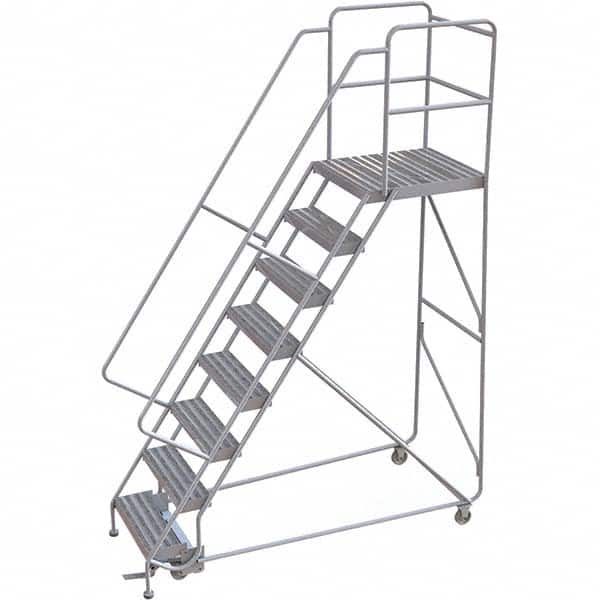 TRI-ARC - Rolling & Wall Mounted Ladders & Platforms Type: Rolling Warehouse Ladder Style: Rolling Safety Ladder - Makers Industrial Supply