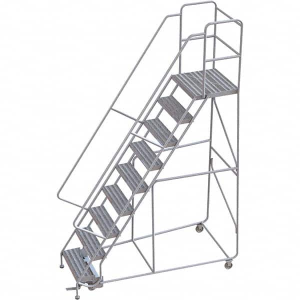 TRI-ARC - Rolling & Wall Mounted Ladders & Platforms Type: Rolling Warehouse Ladder Style: Rolling Safety Ladder - Makers Industrial Supply