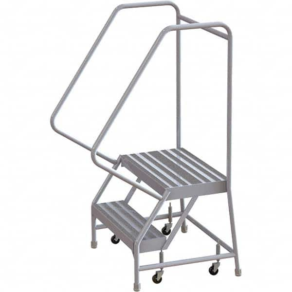 TRI-ARC - Rolling & Wall Mounted Ladders & Platforms Type: Rolling Warehouse Ladder Style: Rolling Safety Ladder - Makers Industrial Supply