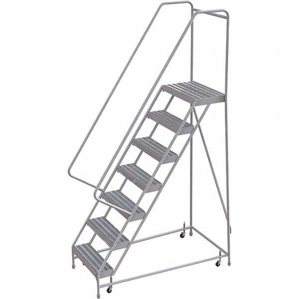 TRI-ARC - Rolling & Wall Mounted Ladders & Platforms Type: Rolling Warehouse Ladder Style: Rolling Safety Ladder - Makers Industrial Supply