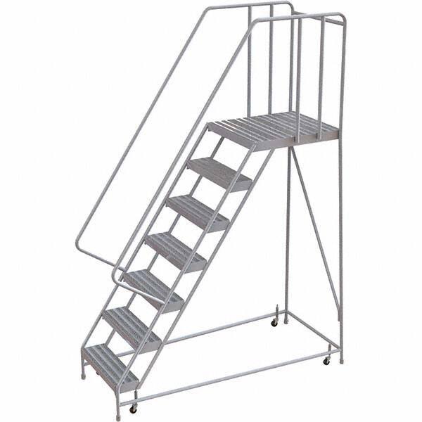 TRI-ARC - Rolling & Wall Mounted Ladders & Platforms Type: Rolling Warehouse Ladder Style: Rolling Safety Ladder - Makers Industrial Supply