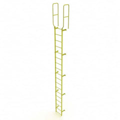 TRI-ARC - Rolling & Wall Mounted Ladders & Platforms Type: Fixed Ladder Style: Safety Cage - Makers Industrial Supply