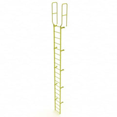 TRI-ARC - Rolling & Wall Mounted Ladders & Platforms Type: Fixed Ladder Style: Safety Cage - Makers Industrial Supply