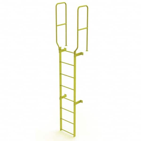 TRI-ARC - Rolling & Wall Mounted Ladders & Platforms Type: Fixed Ladder Style: Safety Cage - Makers Industrial Supply