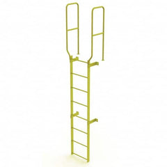 TRI-ARC - Rolling & Wall Mounted Ladders & Platforms Type: Fixed Ladder Style: Safety Cage - Makers Industrial Supply