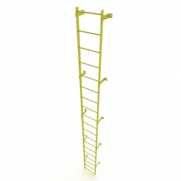 TRI-ARC - Rolling & Wall Mounted Ladders & Platforms Type: Fixed Ladder Style: Safety Cage - Makers Industrial Supply